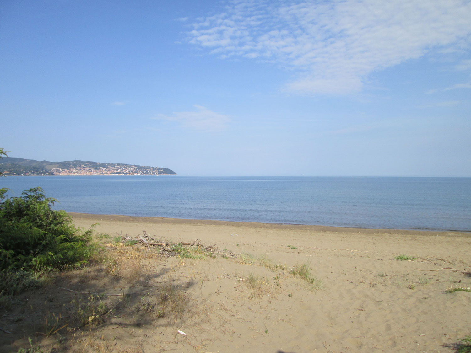 Spiaggia davanti al casale